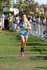 Jade Evans (Vale Royal), under-17 girls, Northern Cross Country Relay, Graves Park, Sheffield